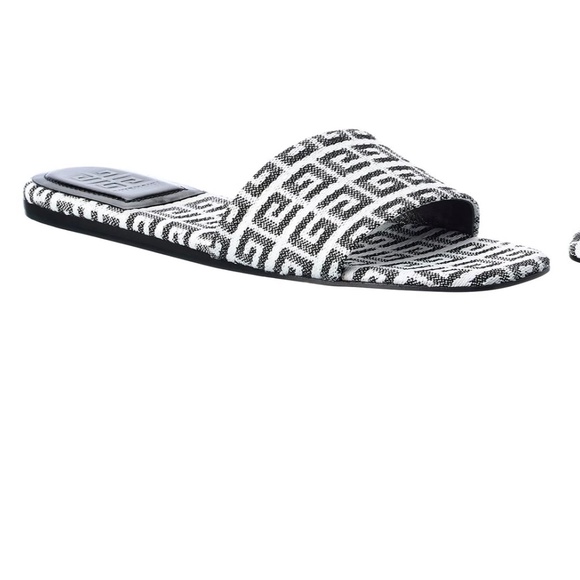 Givenchy 4G Canvas Sandals - Picture 1 of 6